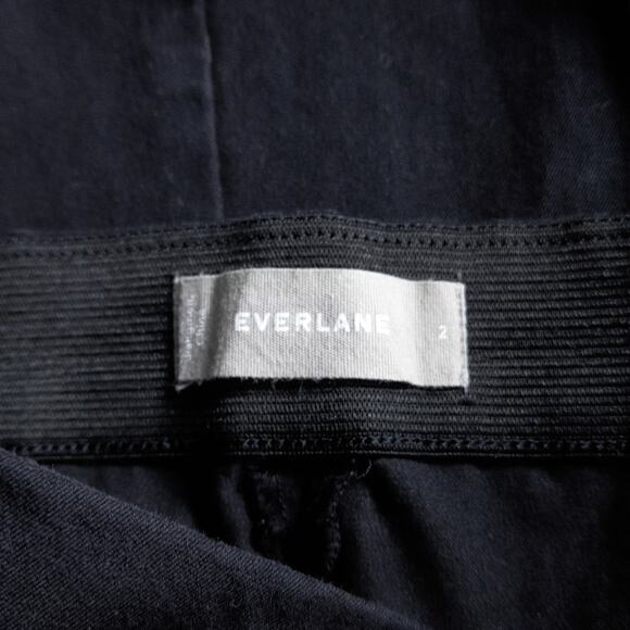 Everlane Women’s Jogger Pants Artisanal Athleisure Minimalist Black Side Zip 2 - Picture 9 of 9